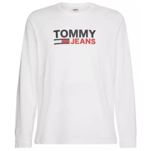 Tommy Jeans Men's Corporate Logo Long Sleeve for $17