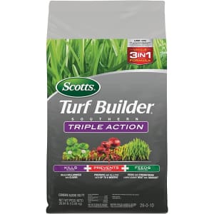 Scotts Turf Builder Southern Triple Action Weed Killer Bag for $63