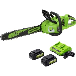 Greenworks 48V 16" Brushless Cordless Chainsaw for $185