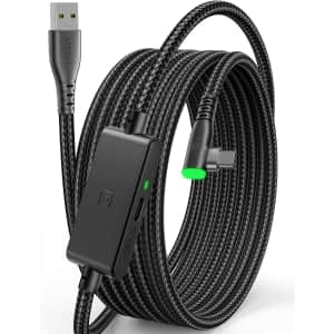16-Foot Link Cable for Quest 1/2 or Pico Neo 4 for $7