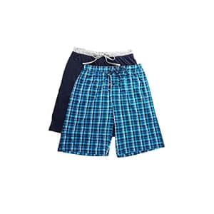 Hanes Men's 2-Pack Sleep Shorts Navy/Blue Large for $36