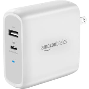 AmazonBasics 68W GaN 2-Port Wall Charger for $10