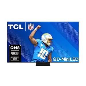 TCL 65-Inch QM85 QLED 4K Smart QD-Mini LED TV with Google TV (65QM851G, 2024 Model) Dolby Vision IQ for $998