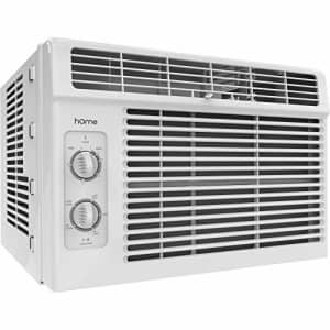 hOmeLabs Window Air Conditioner 5000 BTU - Easy Mechanical Control Compact AC Unit with Washable for $100