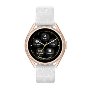 Michael Kors Women's MKGO Gen 5E 43mm Touchscreen Smartwatch with Fitness Tracker, Heart Rate, for $175