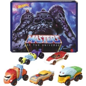 Hot Wheels Masters of the Universe 5-Pack for $6