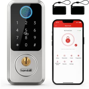 Hornbill Smart Keyless Entry Door Lock for $110