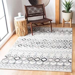 Safavieh Amsterdam Collection AMS108A Boho Chic Moroccan Distressed Area Rug, 6' 7" Square, for $90 Safavieh Amsterdam Collection AMS108A Boho Chic Moroccan Distressed Area Rug, 6' 7" Square, for $90