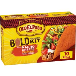 Old El Paso Taco Dinner Kit for $3