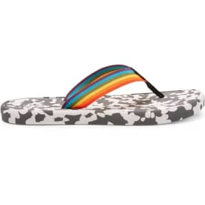 REI Co-op Pride Edition Recycled Wide-Strap Flip-Flops for $7