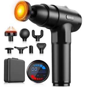 Aerlang Heated Deep Tissue Massage Gun for $26