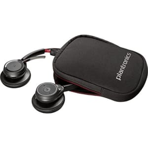 Plantronics - Voyager Focus UC (Poly) - Bluetooth Dual-Ear (Stereo) Headset with Boom Mic - USB-A for $127