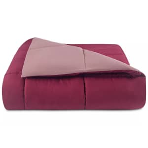 Martha Stewart Essentials Reversible Down Alternative Comforter for $20