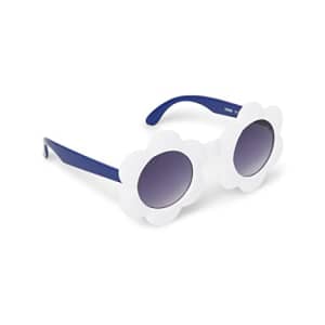 Gymboree,Girls,and Toddler Fashion Sunglasses,White Flower,2T-5T for $9