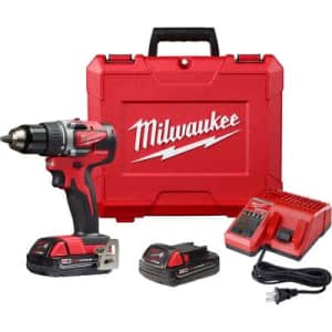 Milwaukee 18V 1/2" Cordless Compact Drill Kit for $149 in-cart