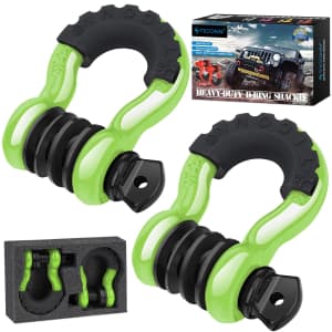 Ticonn D Ring Shackles 2-Pack for $14