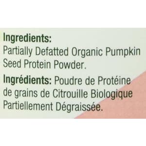 Omega Nutrition Pumpkin Seed Protein Powder, 21-Ounce for $31