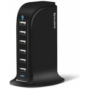 Aduro PowerUp 40W 6-Port USB Charging Station for $16 Aduro PowerUp 40W 6-Port USB Charging Station for $16