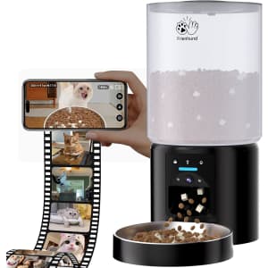 Automatic Cat Feeder with 2K HD Camera for $39 Automatic Cat Feeder with 2K HD Camera for $39