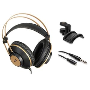 AKG K92 Closed-Back Studio Headphones w/Holder and Extension Cable for $56