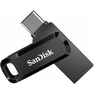 SanDisk Ultra Dual Drive Go 128GB USB Type-A/USB Type-C Flash Drive for $18