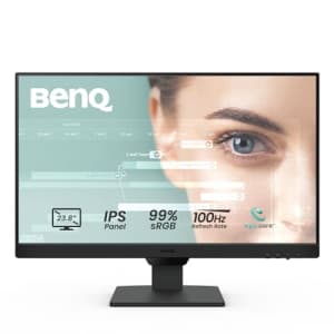 BenQ GW2490 Computer Monitor 24" FHD 1920x1080p | IPS | 100 Hz | Eye-Care Tech | Low Blue Light | for $110