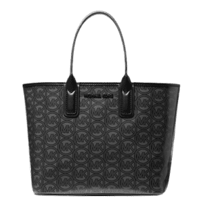 Michael Michael Kors Jodie Small Logo Jacquard Tote Bag for $49 Michael Michael Kors Jodie Small Logo Jacquard Tote Bag for $49