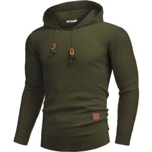 Coofandy Men's Knitted Hoodies From $12