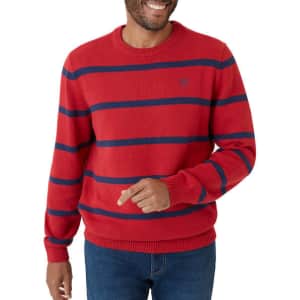 Chaps Men's Original Striped Sweater for $20