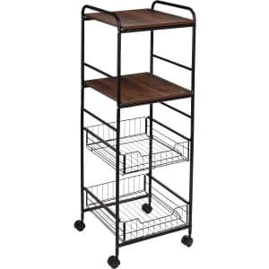 Honey Can Do Honey Can Do 4-Tier Rolling Cart for $30