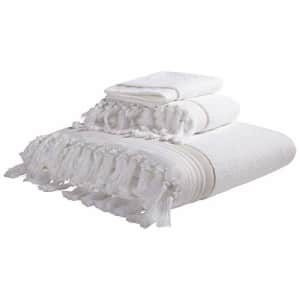 Amazon Brand Stone & Beam Casual Terry Bath 100% Cotton Towel, Hand Towel, and Washcloth, Tan for $44 Amazon Brand Stone & Beam Casual Terry Bath 100% Cotton Towel, Hand Towel, and Washcloth, Tan for $44