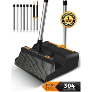 FVSA Broom and Dustpan for $16