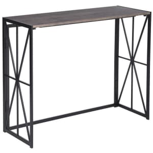 FurnitureR 39" Folding Console Table / Desk for $75 FurnitureR 39" Folding Console Table / Desk for $75