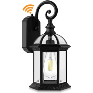 Lakumu Dusk to Dawn Exterior Wall Sconce for $29 Lakumu Dusk to Dawn Exterior Wall Sconce for $29