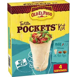 Old El Paso Tortilla Pocket Kit for $3