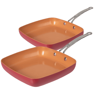 Red Copper 10" Square Pan 2-Pack for $29 Red Copper 10" Square Pan 2-Pack for $29