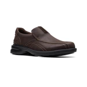 Clarks Men's Gessler Step Leather Loafers for $40