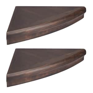 AmazonBasics 17" Rounded Corner Shelves for $22 AmazonBasics 17" Rounded Corner Shelves for $22