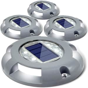 Siedinlar Solar Pathway Lights 4-Pack for $28 Siedinlar Solar Pathway Lights 4-Pack for $28