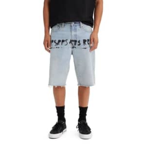 Levi's Men's 569 Loose Straight Denim Shorts (Also Available in Big & Tall), (New) Y2k Callback for $30