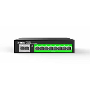 Netis PE110GC 8 2 Combo-Port All Gigabit PoE Switch (8 PoE Port) 802.3af/ 802.3at, 120w for $49