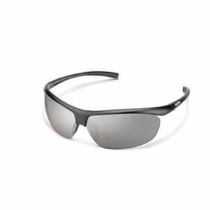 Suncloud Zephyr Polarized Sunglasses Matte Black/Polarized Silver Mirror One Size for $55
