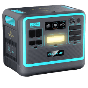 Eco Play 2,400W Portable Power Station for $1,299