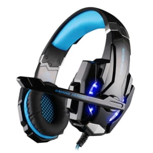 Kotion Each 3.5mm LED Gaming Headset with Mic for $21