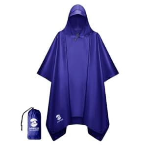Hooded Rain Poncho from $10
