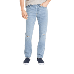 Goodfellow & Co. Men's Slim Fit Hemp Jeans for $6