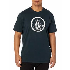 Volcom Men's Ramp Stone Short Sleeve T-Shirt, Black, Large for $21