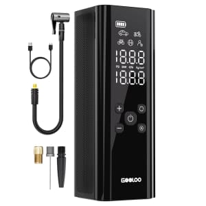 Gooloo GT150 Cordless Tire Inflator for $30 w/ Prime