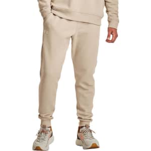 Under Armour Men's Playback Performance Fleece Joggers for $22 Under Armour Men's Playback Performance Fleece Joggers for $22