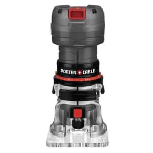 PORTER-CABLE Porter Cable Router, Variable Speed, 1/4-Inch Laminate Trimmer, 5.6-Amp (PCE6435) for $168